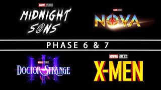 Marvel Phase 6 amp Phase 7 Projects Update Nova Doctor Strange 3 amp More [upl. by Eizzik]