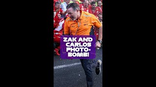 The F1 party crashers formula1 mexicangp ferrari mclaren carlossainz [upl. by Eita]