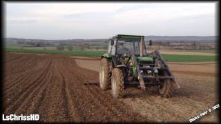 Deutz Fahr D 7807 beim vorarbeiten für Rüben 2013 HD [upl. by Bert303]