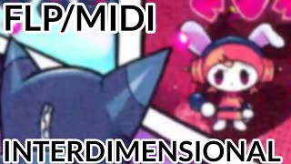 FnF Broken night dimensions Interdimensional Midi  FLP [upl. by Meeks]