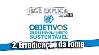 ODS 2 Erradicação da fome • IBGE Explica [upl. by Pontus]