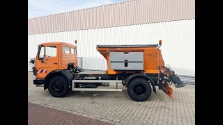 DAIMLERBENZ  1617 C 4x2 Winterdienstausstattung [upl. by Nahoj]