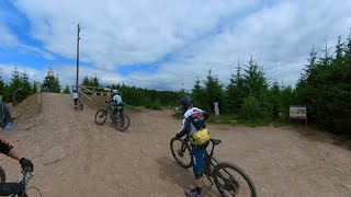 Wibbly Wobbly At Bike Park Wales [upl. by Jansson]