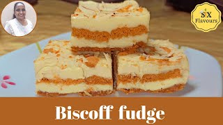 BISCOFF FUDGE  THREE INGREDIENT FUDGE  CHOCOLATE BISCOFF FUDGE [upl. by Anieral]