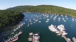 Northeast Harbor Maine An Aerial View [upl. by Beau]