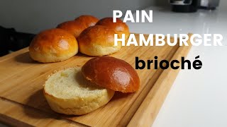 COMMENT FAIRE LES MEILLEURS PAINS HAMBURGER  LE PAIN BURGER MOELLEUX ET BRIOCHE  BUNS [upl. by Clementi]