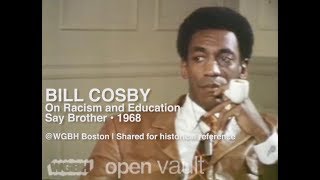 Bill Cosby  On Racism and Education 1968 [upl. by Derr204]