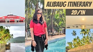 Weekend trip to Alibaug  Alibaug Tourist Places  Alibaug Travel Guide  Alibaug Vlog  अलिबाग [upl. by Athalia]