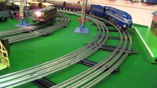 Electric O Gauge Trains At Northend HRCA March 2013 [upl. by Orvan621]