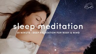 Guided Sleep Meditation amp Deep Relaxation 🌙 [upl. by Addia]