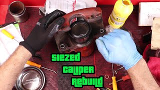 Rebuilding a GM Single Piston Brake Caliper [upl. by Hada]