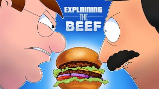 Explaining the BEEF Between Family Guy and Bobs Burgers [upl. by Rentschler]