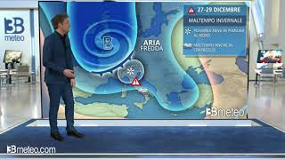 Meteo Natale e S Stefano sciabolata artica sullItalia I dettagli [upl. by Cheatham]