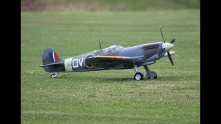 Flightline 1600mm Spitfire Build [upl. by Engleman]