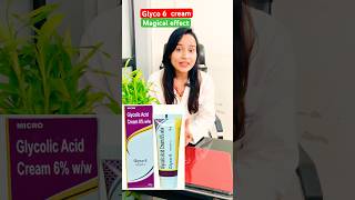 Glyco 6 cream review  glyco skincaretips viral trending ytshorts [upl. by Immak]