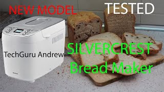 Silvercrest Bread Maker SBB 850 E1  Homemade Bread [upl. by Clementas]