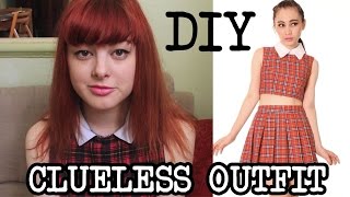 DIY Clueless Outfit  Make Thrift Buy 2 [upl. by Eenaj]