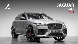 Jaguar FPace SVR  Walkaround [upl. by Ettevram]