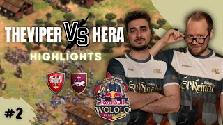 TheViper vs Hera  Game 2 HIGHLIGHTS  Red Bull Wololo El Reinado [upl. by Ardnossac]