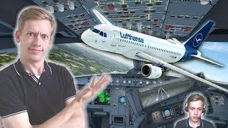 Boeing Fan Tries Airbus for the First Time P3D V43 [upl. by Eelano]