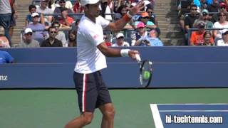 Novak Djokovic Forehand Slow Motion 1000 fps [upl. by Hose148]