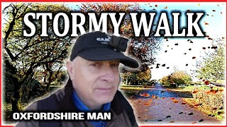 STORM DEBORAH  VLOG DIARY  OXFORDSHIRE MAN [upl. by Arihday]