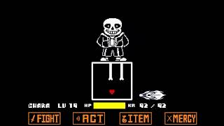 Undertale  Sans fight [upl. by Etep726]