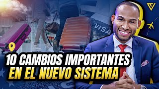 10 Cambios importantes en el nuevo sistema para visa americana en Sambil Toca Viajar [upl. by Hirasuna31]