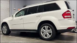 Diamond White 2012 Mercedes Benz GL450 4Matic Cold Start and Airmatic Suspension Operation 10042024 [upl. by Lanor927]