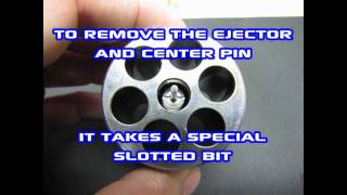 Ejector amp Center Pin Removal for the Ruger Super Redhawk [upl. by Enytsirhc]