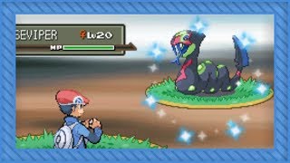 LIVE Shiny Seviper after 15699 REs in Platinum Repel trick  Sapphire insertion [upl. by Hasan]