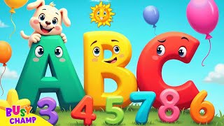 Learn ABC Phonics Shapes Numbers Colors  Toddler Learning Videos For 3 Year Olds  kidsvideos [upl. by Godard]