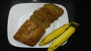 Banana Bread Recipe  Eggless Banana Bread  Banana Cake [upl. by Naji]