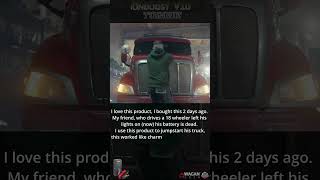 Actual Customer Review of the iOnBoost V10 TORQUE inuse on Big Rig 18Wheeler [upl. by Jadda]