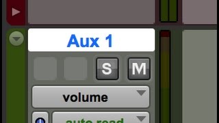 How to Create and Use an Auxiliary Track in Pro Tools [upl. by Erie]