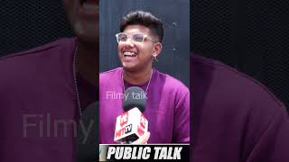 Maname movie review  maname movie Public talk  krithi shetty  sharvanand  filmytalks short [upl. by Wiskind]