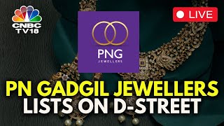 PN Gadgil Jewellers IPO Listing LIVE  PN Gadgil Jewellers Shares List On Dalal Street  N18L [upl. by Niala]