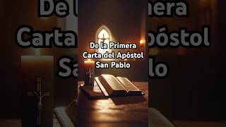 De La Primera Carta del Apostó San Pablo 1 Tes 3 124 2 jesus dios lecturabiblica bible [upl. by Thynne]