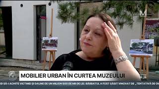 În curtea Muzeului Național al Literaturii Române a fost inaugurată o galerie [upl. by Naomi]