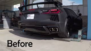 2022 Vette Project  Muffler Delete [upl. by Marriott]