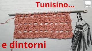 Punto traforato quotSTOLEquot alluncinetto tunisino  TUTORIAL IN DIRETTA [upl. by Ynattib554]