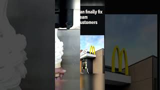 McDonald’s Ice Cream Is SAVED shorts [upl. by Ehrlich]