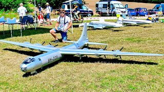 HUGE AND GIGANTIC  CONVAIR B36 LONGRANGE BOMBER  RC SCALE MODEL ELECTRIC AIRCRAFT  FLIGHT DEMO [upl. by Wolfram]