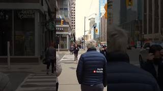 Another Afternoon on BayStreet 🇨🇦 yorkville downtown downtowntoronto toronto shorts [upl. by Eittik]