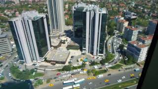 İSTANBUL MASLAK PANAROMA MANZARALARI [upl. by Eerahs]