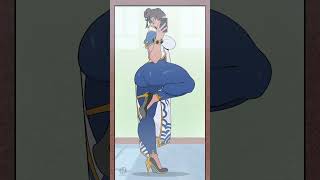 Chun Li sexy leg flex [upl. by Aenet]