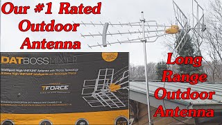 Televes DATBOSS LR Mix HiVHF UHF Long Range Antenna  REVIEW [upl. by Gusta]