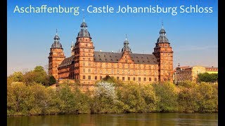 Aschaffenburg castle Johannisburg Schloss HD [upl. by Ahsele998]