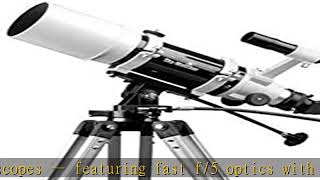 SkyWatcher StarTravel 102 AZ3 Telescope f49 Refractor Telescope – HighContrast Wide Field – Gr [upl. by Hgielsel]