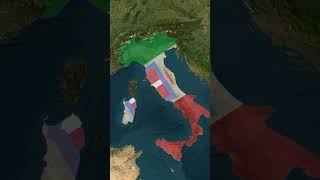 La storia della bandiera italiana shorts mappe bandiere italia [upl. by Yllime]